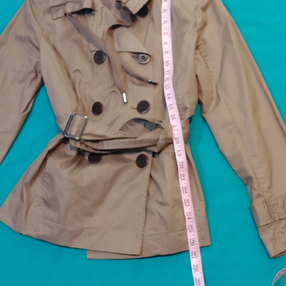 EUC KENNETH COLE NEW YORK WOMEN'S TRENCH COAT US MED - Picture 15 of 17